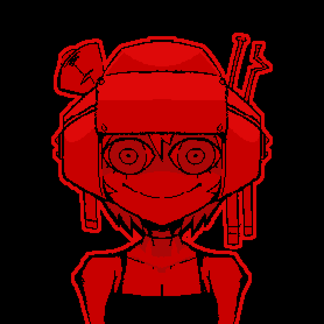 Red tree from DELTARUNE.